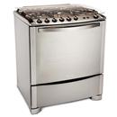 Fogão Electrolux 5 Bocas Celebrate 76STX c/ Grill e Timer - Inox