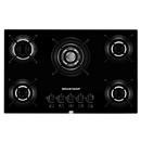 Cooktop a Gás 5 Bocas Brastemp Ative! Four Crown BDD76AE