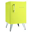 Mini Refrigerador Brastemp 1 Porta Retrô BRA08 - 76L - Amarelo - 110V