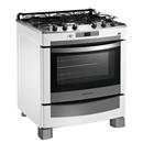 Fogão Brastemp 5 Bocas Ative! Timer Grill BF876CB