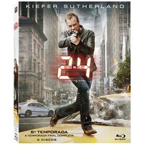 Blu - Ray - 24 Horas: 8&ordf; Temporada - 6 Discos - cod. 254318
