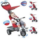 Carrinho de Bebê Dican Smart Trike Reclinável 8203 - Vermelho