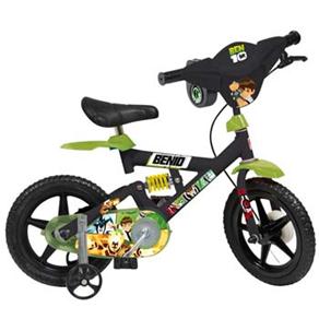 Bicicleta Aro 12 X - Bike Ben 10 c / Rodinhas 2097 - Grafite - cod. 349252
