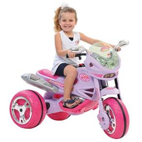 Super Moto El&eacute;trica Bandeirante GT2 Fashion 12V 2552 - Rosa - cod. 349270