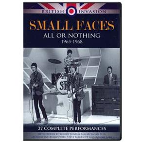 DVD - British Invasion: Small Faces - All or Nothing, 1965 - 1968 - Importado - cod. 260756