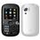 Celular Desbloqueado Claro ZTE X630 Branco/Preto QWERTY c/ Câmera, Rádio FM e Fone de Ouvido