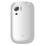 Celular Desbloqueado Claro ZTE X630 Branco/Preto QWERTY c/ Câmera, Rádio FM e Fone de Ouvido