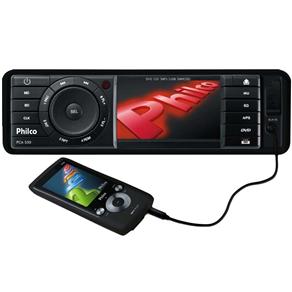 DVD Automotivo Philco PCA530 c/ Tela 3", Entrada USB e Slot p/ Cartão