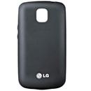 Capa de Silicone LG CCR220 p/ P500 Optimus One - Preto