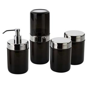 Conjunto p / Banheiro Forma Acquaset &Ocirc;nix - 4 Pe&ccedil;as - cod. 263774