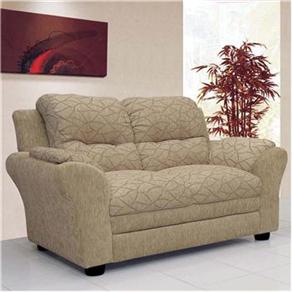 Sof&aacute; 2 Lugares Linoforte Bamboo - Bege - cod. 36827