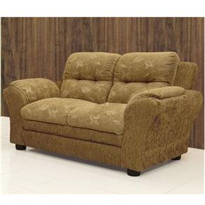Sof&aacute; 2 Lugares Linoforte Bamboo - Marrom - cod. 36831