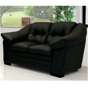 Sof&aacute; 2 Lugares Linoforte Classic - Preto - cod. 36841