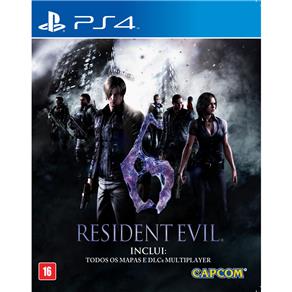 Jogo Resident Evil 6 - PS4