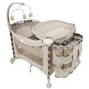 Berço Desmontável Cosco Playard H600 c/ Regulagem de Altura e Móbile - Xadrez BKF