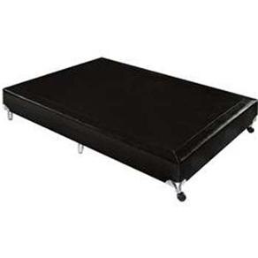 Box para Colch&atilde;o Casal Paropas Premium Luxo Sommier Alum&iacute;nio - Preto - cod. 37251