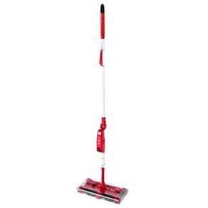 Vassoura El&eacute;trica Fogatti Port&aacute;til Magic Sweeper - Vermelho / Cinza - cod. 270274
