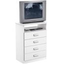 Cômoda Zanzini Classic para TV/DVD - 33600411 - Branco