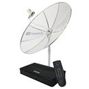 Kit de Antena Parabólica Cromus CR15 Monoponto 1,50 m