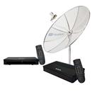 Kit de Antena Parabólica Cromus CR15/2 Multiponto 1,50 m
