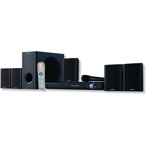Home Theater Britânia Fama 240 c/ Entrada USB, Ripping, Karaokê e 1 Microfone - 240 W