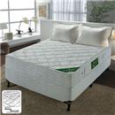 Colchão Casal Minaspuma Eco Sleep c/ Molas Bonnel e Double Side Branco - 1,38x1,88