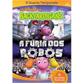 DVD - Backardigans: A Fúria dos Rôbos: 4ª Temporada - Volume 1 - cod. 297175