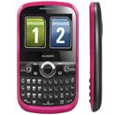 Celular Desbloqueado Huawei G6620 Pink QWERTY, Dual Chip c/ Câmera 1.3MP, MP3 Player, Rádio FM, Bluetooth e Fone de Ouvido