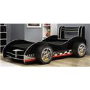 Cama Carro Solteiro Gelius Flash - Preto