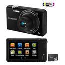 Câmera Digital Samsung SH100 Preta c/ 14.2 MP, ...