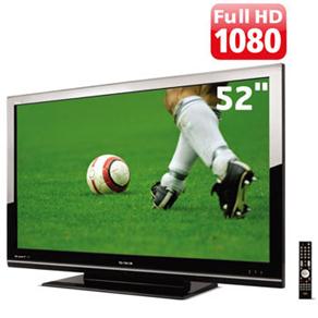 TV 52 ´ LCD Semp Toshiba 52XV650DA Full HD c / Entradas HDMI e USB, Slot Cartão e Conversor Digital - 120Hz - cod. 131291