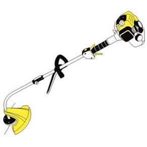 Aparador de Grama a Gasolina Tekna AL260TKY - Amarelo / Preto - cod. 131345