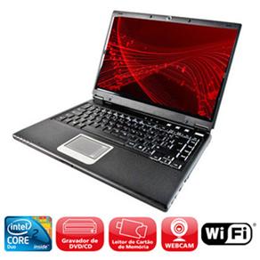 Notebook Amazon PC 103T5454L2 c / Intel Core 2 Duo T5450, 4GB, HD 250GB, LCD 14,1 &acute; , Gravador de DVD e Linux - cod. 133724