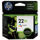 Cartucho de Tinta HP 22XL C9352CL/CB Tricolor