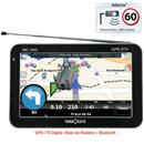 Navegador GPS DTV Navcity NC450 Touchscreen, c/ TV Digital, Tela de 4,3" e Bluetooth