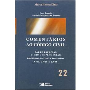 Coment&aacute;rios ao C&oacute;digo Civil - Volume 22 - cod: 9788502041196