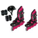 Kit Patins In Line Conthey New Basic Pink/Preto