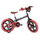 Bicicleta Aro 16 Caloi Hot Wheels c/ Rodinhas -...
