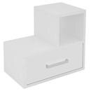 Estante Cubo BRV c/ Gaveta BE 37 - Branco