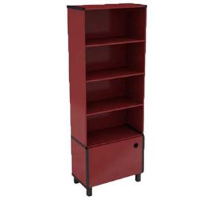 Estante BRV c / Porta - Vermelho - cod. 183200