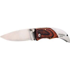 Canivete Multiuso Vonder c / 155cm em A&ccedil;o Inox e Cabo de Madeira - cod. 183361