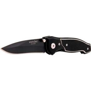 Canivete Multiuso Vonder c / 196cm em A&ccedil;o Inox - Preto - cod. 183365
