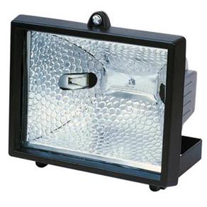 Refletor FLC Hal&oacute;gena s / L&acirc;mpada - Preto - 150W - cod. 175442
