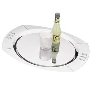 Bandeja Oval Tramontina Primavera Inox - 50x35cm - cod. 17567