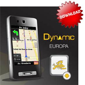 Aplicativo para Celular Ndrive - Mapa Europa Ocidental: Download p / Windows Mobile, Symbian e Android - cod. 184197