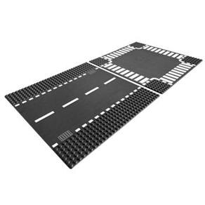 Entroncamento e Curvas Lego 7281 p / Montar - 2 Pe&ccedil;as - cod. 185132