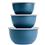 Conjunto de Bowls Euro Home Color Freezer c/ 3 Peças IN7129AZ