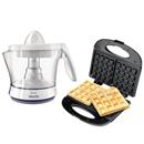 Espremedor de Frutas Walita RI2745 - 110V + Máquina de Waffle Cadence SAN203 - 110V