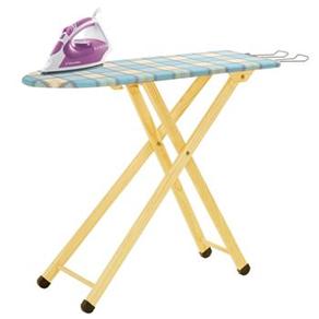 T&aacute;bua de Passar Roupa Dobr&aacute;vel Tramontina Classic + Ferro a Vapor Electrolux Confidence Amethyst 110V ( ODI05 ) - cod. 1000019015