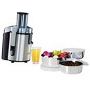 Centrífuga Walita Juicer RI1861 Inox 700 W - 110V + Conjunto de Potes c/ Tampa Euro Home IN0068 c/ 3 Peças
